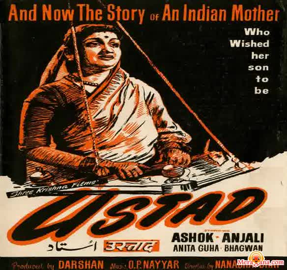 Poster of Ustad (1957)